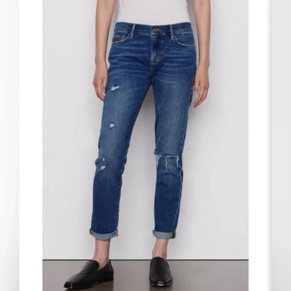 FRAME LE GARÇON EATON high-rise straight fit - Picture 3 of 8